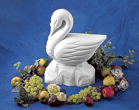 5858/001 Форма скульптуры льда лебедя