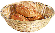 Корзина для хлеба, круглая