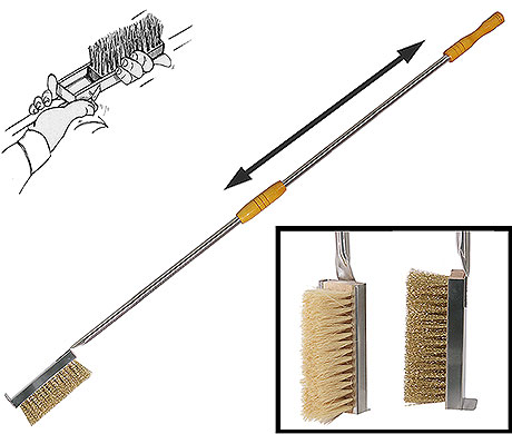 Щетка для чистки печей под пиццу