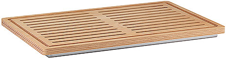 Поднос сервировочный деревянный прямоугольный